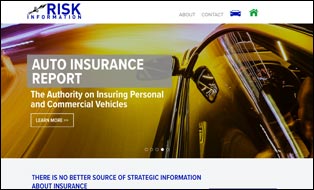 Risk Information Website screenshot